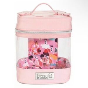 Benefit Cosmetics Pink Traincase